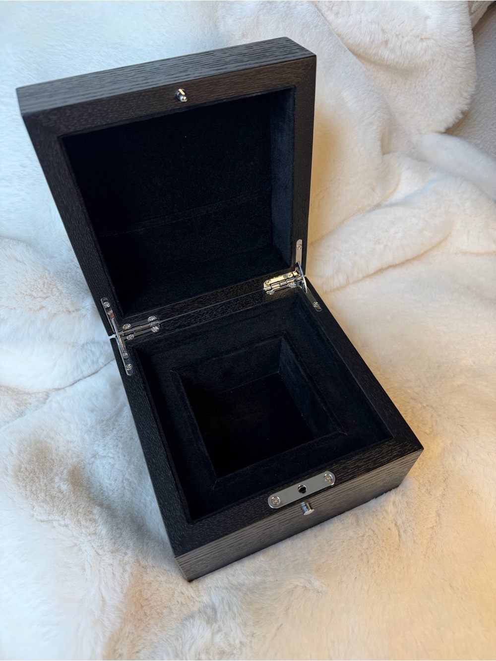 Black Men's Brera Watch Presentation Box - Picture 5 of 6